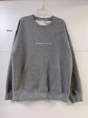 (L) フリース グラフィック スウェット グレー 二回 着用