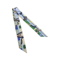 エルメス FANTAISIE D'ETRIERS ツイリー 063921S スカーフ