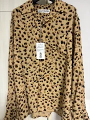 ワコマリア レオパード シャツ