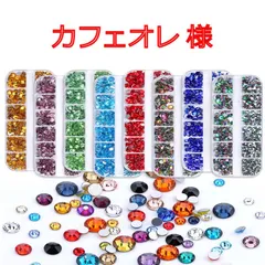 【カフェオレ 様】　高分子ストーン　ミルキーストーン　デコストーン　デコうちわ　ラインストーン