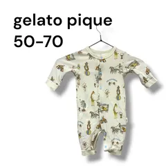 a2418 gelato pique ジェラピケ ベビー服 ロンパース 50 60 70 サーカス