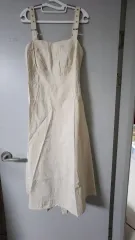 アイボリー ビスチェ ロング ONE PIECE