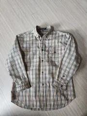 バーバリー チェック 長袖 キッズシャツ