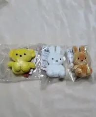 ミッフィー ぬいぐるみ キーホルダー イエロー/ホワイト/ブラウン