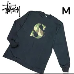【新品・未使用】STUSSY ステューシー ロンT USA製　ブラック　M
