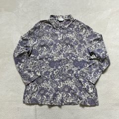 コットンハウスアヤ カッスルクームガーデン 花柄刺繍 シアーブラウス 