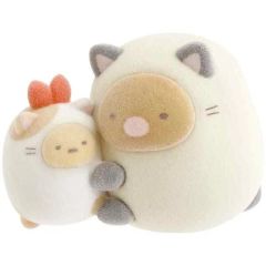 [중고] 입상·장식품 돈까스 & 새우 후라이의 꼬리 쁘띠 스미코코코구라시 마스코트 [스미코구라시]