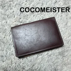 COCOMEISTER ココマイスター 名刺入れ カードケース 本革 レザーのサムネイル
