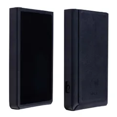 新品 MITER ケース ソニー ウォークマン Sony Walkman NW-ZX707 ZX706 用 手作りのイタリア製 PU レザー カバー Case Cover for ZX700 (Black)のサムネイル