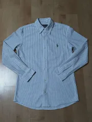 ポロラルフローレン メンズ ストライプ 長袖 シャツ