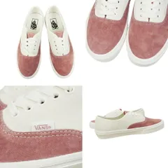 VANS スニーカーVANS ヴァンズ バンズAUTHENTIC オーセンティック【箱なし】PIG SUEDE WITH RED ROSE ピッグ スエード ウィズ レッドローズ白 ピンク キャンバス スウェード レザー メンズ スニーカー 靴 ローカット