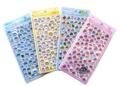 しずくちゃん ボンボンドロップ ミニ シール 4枚セット