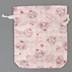 【中古】バッグ チェック マイメロディ＆マイスウィートピアノ×どーりーみっくす・プチ 巾着 「サンリオキャラクターズ」