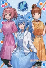 【中古】ポストカード のあ＆るな＆えと ポストカード 「カラフルピーチ×極楽湯・RAKU SPA カラふろピーチ」 グッズ購入特典