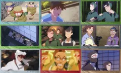 【中古】キャラカード 全9種セット 特典ミニカード 「劇場版 忍たま乱太郎 ドクタケ忍者隊最強の軍師 劇場公開1周年記念フェア in アニメイト」 グッズ購入特典