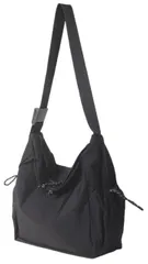 メッセンジャーバッグ スクエア ナイロン 大容量 ボディバッグ 斜め掛け クロスボディバッグ A4