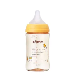 新品 PIGEON ピジョン 母乳実感 哺乳びん 240ml 3ヵ月頃~ 上質なプラスチック Bird バード 医療機関にも採用 軽くて割れにくい