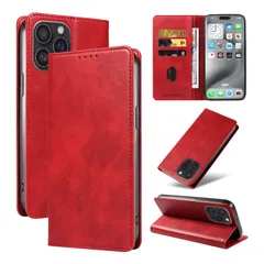 QUEASON【iphone 16 pro 用 ケース 手帳型】スタンド機能 いphone16pro 用 ケース 手帳型 マグネット式 iphone16pro 用 スマホケース カード収納 あいふおん16ケースプロ 落下防止 iphone16プロ 用 スマホケ