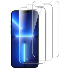JETech iPhone13ProMax 6.7インチ専用 13 Pro Max強化ガラス 液晶保護フィルム 3枚セット