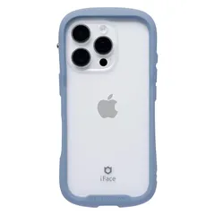 【Amazon.co.jp 限定】iFace Reflection iPhone 16 Pro ケース クリア 強化ガラス (ペールブルー)【エコPKG】【 iphone 16 pro ケース アイフォン16プロ カバー スマホケース 透明 耐衝撃 ストラ 0