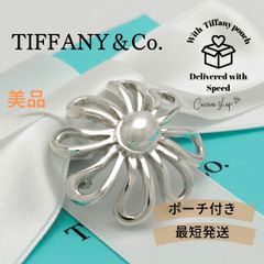 ティファニー 花 ヴィンテージ フラワー ブローチ シルバー 925 - メルカリ