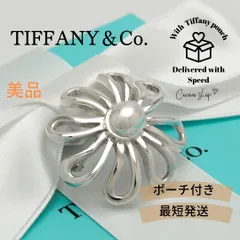 【美品】ティファニー TIFFANY&Co. デイジー フラワー パロマピカソ ピン ブローチ AG925のサムネイル