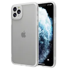 iPhone 11 Pro ケース iphone ケース 11 Pro スマホカバー 耐衝撃 指紋防止 滑り止め マット半透明 黄ばみなし レンズ保護 米軍MIL規格アイフォン11 Pro 用カバー インチ PinLiSheng (白, iPhone 11 0