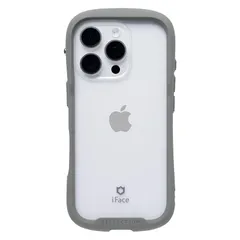 【Amazon.co.jp 限定】iFace Reflection iPhone 16 Pro ケース クリア 強化ガラス (グレー)【エコPKG】【 iphone 16 pro ケース アイフォン16プロ カバー スマホケース 透明 耐衝撃 ストラップホ 0