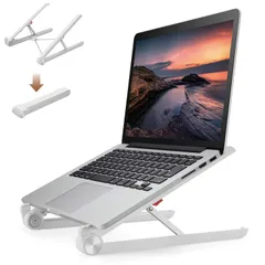 エレコム ノートPCスタンド 折りたたみ コンパクト 2段階角度調整 ~15.6インチノートPC対応 折りたたみ時サイズ:幅46×奥行290×高さ30mm 耐荷重:15kg ホワイト PCA-LTSC2WH