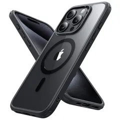 【米軍MIL規格・Magsafe対応】ESR iPhone 15 Pro ケース ワイヤレス充電対応 耐黄変 耐衝撃 ストラップホール付き エアガードコーナーいphone15pro ケース 傷に強い背面 傷防止 指紋防止 滑り止め iPhone15Pro  1