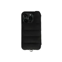 【 DEMIU デミュウ 】 〔 iPhone対応 14Pro用 〕 スマホケース 携帯カバー ブランド 背面 手帳型 本革 プレゼント ギフト バロン BALLON ウルトラスエード〔 ブラック 〕 1