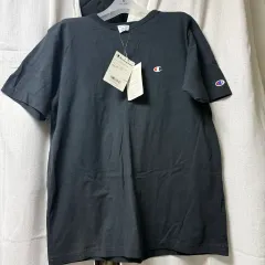 チャンピオン ブラック 半袖 Tシャツ XL (新品)