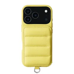 【 DEMIU デミュウ 】 〔 iPhone対応 17ProMax用 〕 スマホケース 携帯カバー 背面 手帳型 本革 プレゼント ギフト バロン BALLON 〔 クリームイエロー 〕