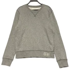 AEROPOSTALE エアロポステール スウェット トレーナー グレー S/P 古着 00s Y2K ストリート アメカジ カジュアル ビンテージ風 ロゴ プリント クルーネック レディース メンズ ユニセックス 霜降り / IA405のサムネイル