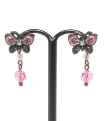 アナスイ 2way ピアス バタフライ 蝶 レディース ANNA SUI