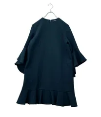 ヨーコチャン 長袖ワンピース フレアスリーブ 裾フリル ycd-621-783 レディース SIZE 42 (L) YOKO CHAN