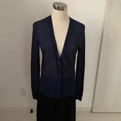 UNIQLOネイビー 薄手カーディガンＬサイズ