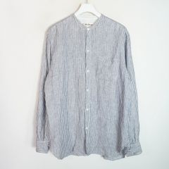 sans limite グレンチェックリネンシャツ 長袖 - メルカリ