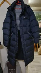 メンズ ファッション プーマ ロング ダウン アウター