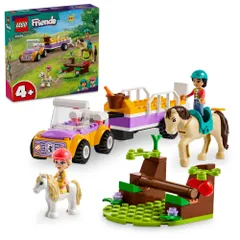 新品 レゴ(LEGO) フレンズ ポニーと馬のトレーラー おもちゃ 玩具 プレゼント ブロック 男の子 女の子 子供 4歳 5歳 6歳 動物 どうぶつ 車 ミニカー 42634