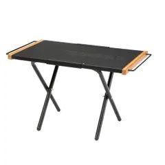 Whole Earth (ホールアース) アウトドア キャンプ テーブル 机 脚部収納式 HEAT-RESISTANT SIDE TABLE 2.0 WE2KDB09 ブラック ブラック (090)のサムネイル