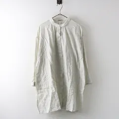 サマンサモスモス Samansa Mos2 SM2 柄アソートレース襟 チュニック F‖ライトグレー トップス シャツ ロング 前開き【2400014898477】