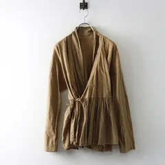 美品 45R フォーティーファイブアール スーピマ天竺のカシュクール 0 ベージュ┃羽織もの ブラウス トップス【2400014896947】のサムネイル