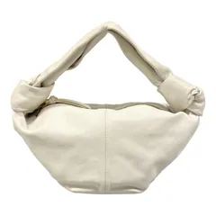 BOTTEGA VENETA(ボッテガヴェネタ) ハンドバッグ ダブルノット 白 レザー