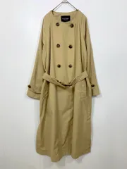URBAN RESEARCH Sonny Label アーバンリサーチサニーレーベル ノーカラー トレンチ コート sizeF/ベージュ ■■ レディース