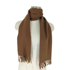 ジェイプレス J.PRESS cashmere カシミヤ100％ フリンジマフラー メンズ 表記無 のサムネイル