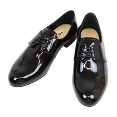 プラダ パテントレザー シューズ レディース ブラック PRADA【中古】 【アパレル・小物】