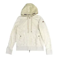 モンクレール MAGLIA CARDIGAN マグリア ジップアップ パーカー 84188 00 8098U メンズ オフホワイト MONCLER【中古】 【アパレル・小物】