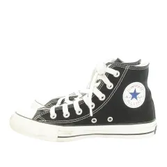 コンバース CONVERSE ALL STAR 100 COLORS HI スニーカー ハイカット レースアップ ロゴ キャンバス 24cm 黒 ブラック 1CK561 /AH10 ■GY11