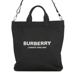 バーバリー トートバッグ ロゴ アルティエ ナイロン 8026233 BURBERRY 2way 黒のサムネイル